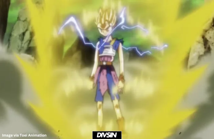 Cabba Super Saiyan 2 Transformations in Dragon Ball