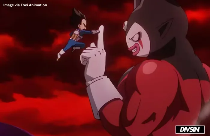 Base Vegeta vs. Giant Gomah – The Final Battle Begins