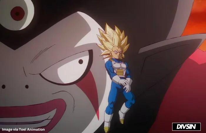 Base Vegeta vs. Giant Gomah – The Final Battle Begins