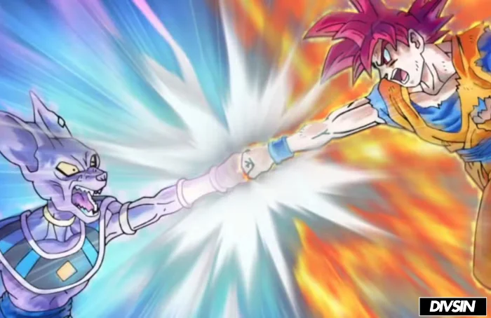 Goku Vs Beerus Dragon Ball Super