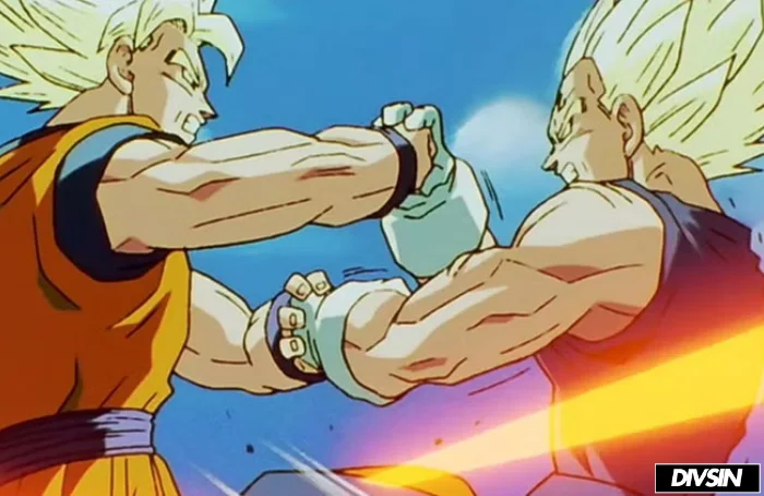 Goku vs Majin Vegeta