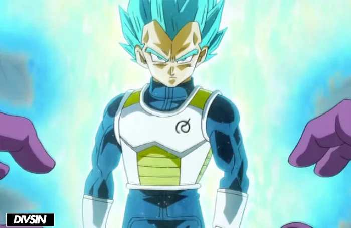 Vegeta Super Saiyan Blue vs frieza