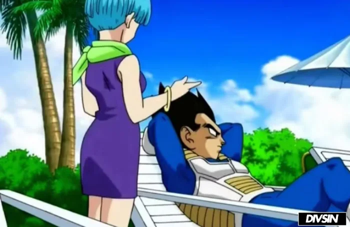 Vegeta and Bulma